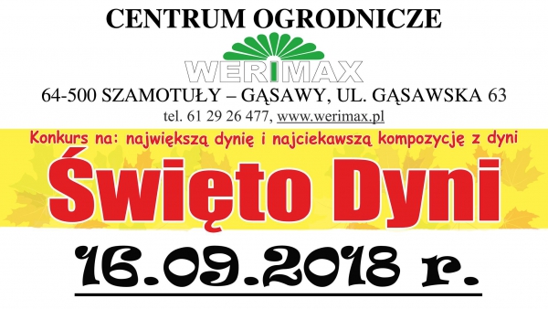 Święto Dyni w gminie Szamotuły